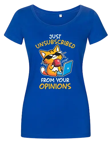 Unsubscribed from Opinions - Funny Cat
