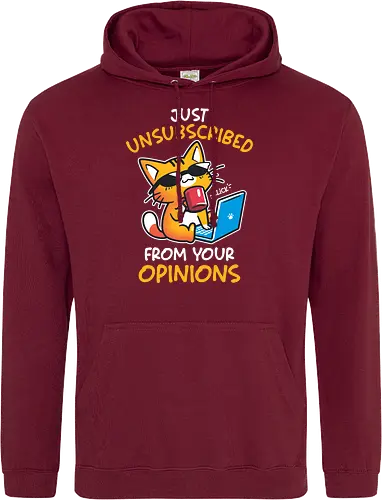 Unsubscribed from Opinions - Funny Cat