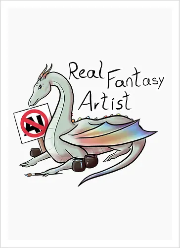 Anti AI Dragon