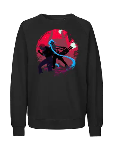 Always with You Sis - cyberpunk, arcane, Gaming - Fairtrade Sweatshirt
