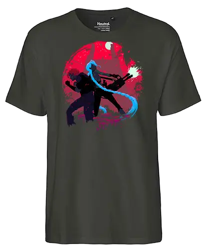 Always with You Sis - cyberpunk, arcane, Gaming - Fairtrade T-Shirt