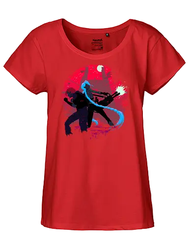 Always with You Sis - cyberpunk, arcane, Gaming - Fairtrade Girl Shirt