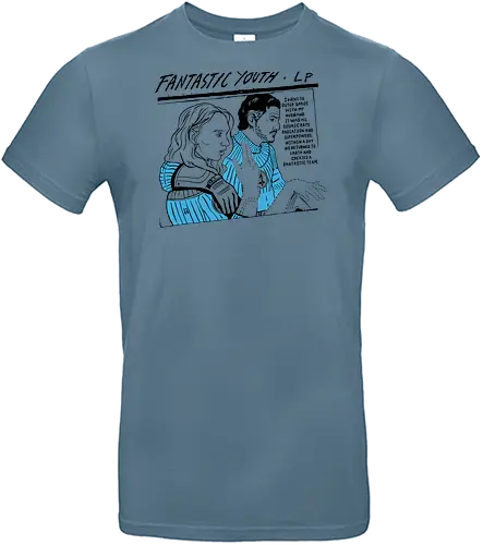 Fantastic Youth - demonigote, design, parody, comic, youth, fantastic, four, pedro, pascal, retro, music, emo, rock - Standard T-Shirt