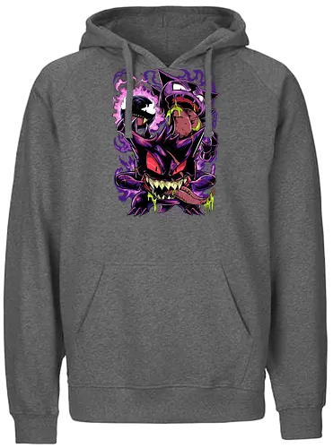 Ghost monsters - Pocket, anime, monster, Ghost, ghost - Fairtrade Hoodie