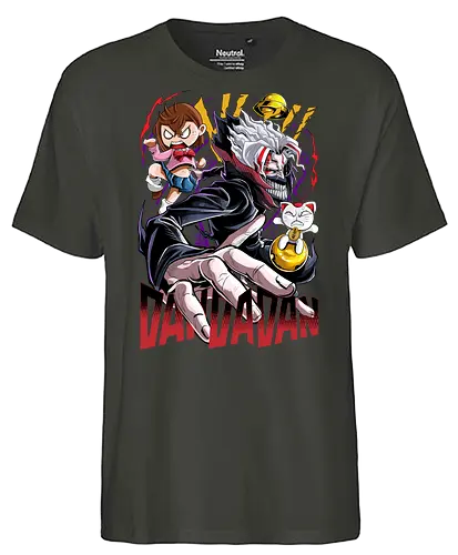 Okarun - Anime, manga, Okarun, Dandadan - Fairtrade T-Shirt