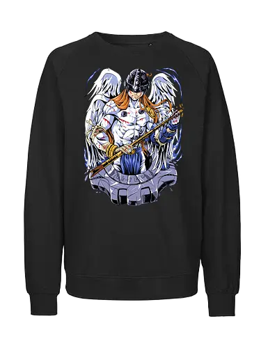 Angel - Anime, manga, Angel, Digital - Fairtrade Sweatshirt