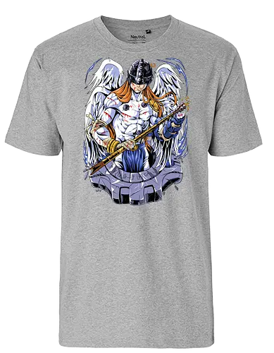 Angel - Anime, manga, Angel, Digital - Fairtrade T-Shirt
