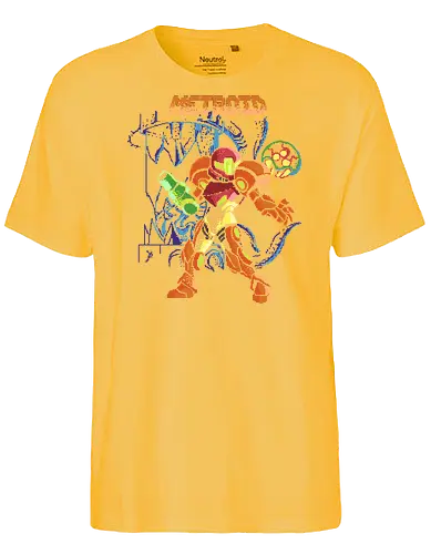 Pixel Bounty Hunter - Bounty Hunter, game, retro, gaming, Console - Fairtrade T-Shirt