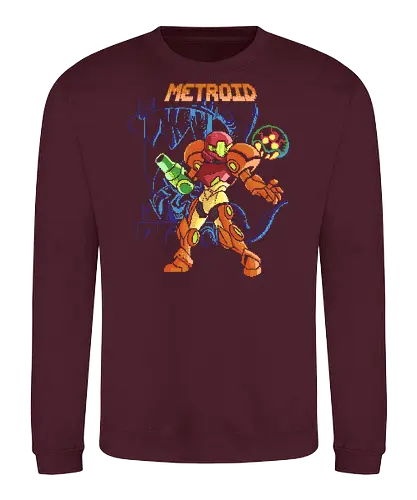 Pixel Bounty Hunter - Bounty Hunter, game, retro, gaming, Console - Sweatshirt