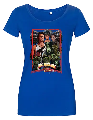 Big Trouble in Little China - movie, pop, cult, retro, movies - Damen T-Shirt