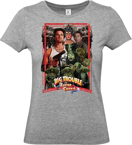Big Trouble in Little China - movie, pop, cult, retro, movies - Standard T-Shirt (Frauen)