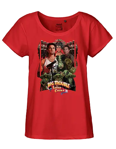 Big Trouble in Little China - movie, pop, cult, retro, movies - Fairtrade Girl Shirt
