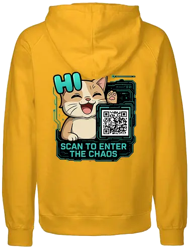 Enter the Chaos - Twitch, Streamer, Katze, Smilow - Fairtrade Hoodie