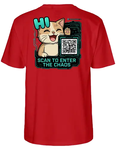 Enter the Chaos - Twitch, Streamer, Katze, Smilow - Fairtrade T-Shirt