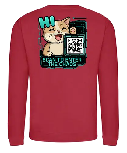 Enter the Chaos - Twitch, Streamer, Katze, Smilow - Sweatshirt