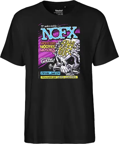 NOFX T-Shirt – 40 Jahre Punkrock & Rebellion