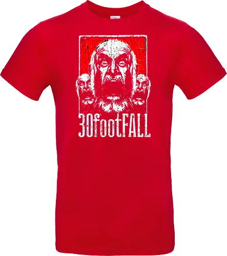 30FootFall – Schreiende Kunst mit wütendem alten Mann in psychotischer Dreierreihe im texanischen Punk-Stil