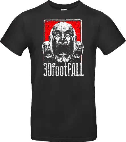 30FootFall – Schreiende Kunst mit wütendem alten Mann in psychotischer Dreierreihe im texanischen Punk-Stil