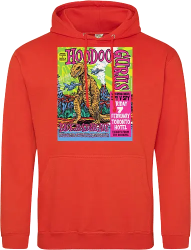 Hoodoo Gurus – Psychedelische Kunst mit Dinosaurier und Retro-Bubblegum-Pop der 80er