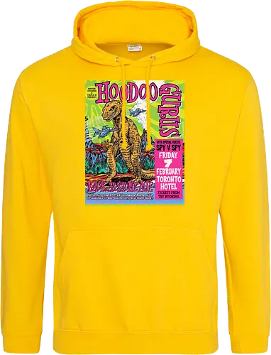 Hoodoo Gurus – Psychedelische Kunst mit Dinosaurier und Retro-Bubblegum-Pop der 80er