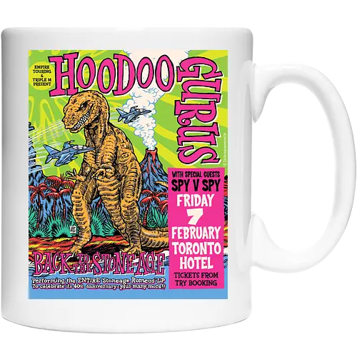 Hoodoo Gurus – Psychedelische Kunst mit Dinosaurier und Retro-Bubblegum-Pop der 80er