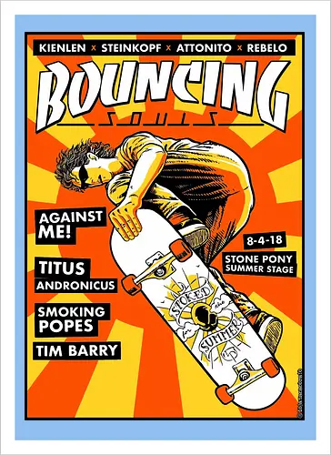 Bouncing Souls – 90er Skate-Punk-Kunst mit Melodic Hardcore und Farbexplosion
