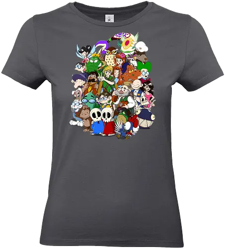 Dream-Team - Princess, link's awakening, cocolint, traum, dream, marin, tarin, gameboy, switch, windfisch, windfish, eule, owl, Hero of Time - Standard T-Shirt (Frauen)