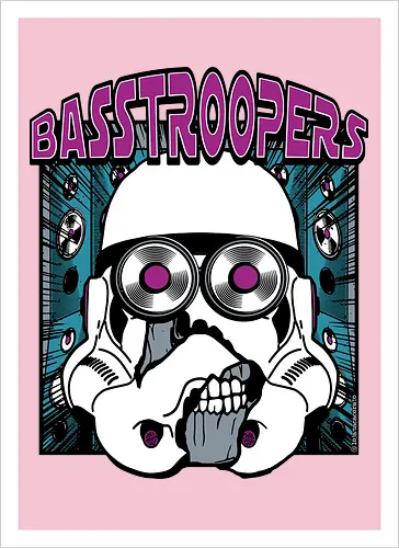 Basstroopers – Brutale Crossover-Thrash-Kunst mit Sci-Fi-Punk-Stil