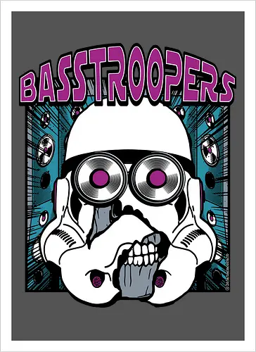 Basstroopers – Brutale Crossover-Thrash-Kunst mit Sci-Fi-Punk-Stil