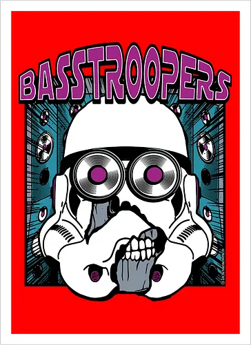 Basstroopers – Brutale Crossover-Thrash-Kunst mit Sci-Fi-Punk-Stil
