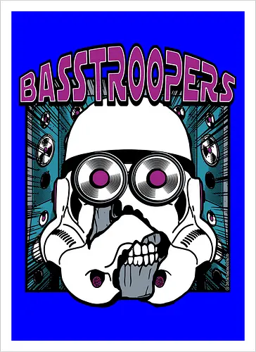 Basstroopers – Brutale Crossover-Thrash-Kunst mit Sci-Fi-Punk-Stil