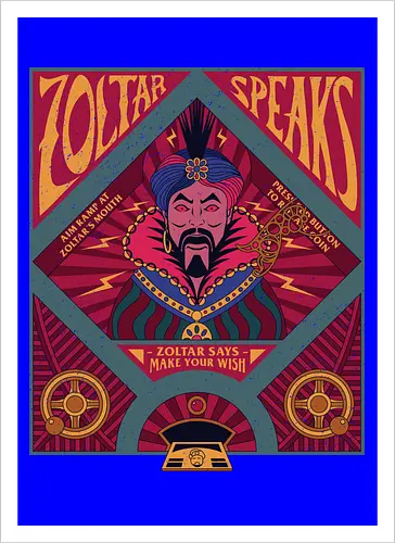 Fortune Teller Machine from 80s movies 