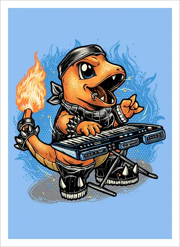 Flaming Rocker