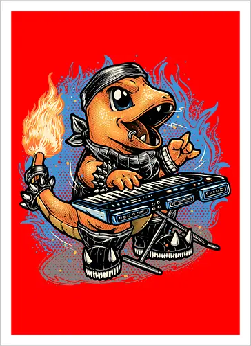 Flaming Rocker
