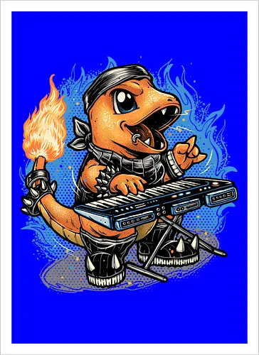 Flaming Rocker