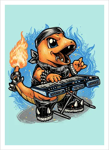 Flaming Rocker