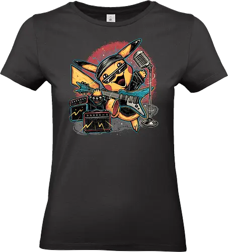 Electric Rocker - Japanese, video game, animated, animation, gaming, TV series, cartoons, rocker - Standard T-Shirt (Frauen)