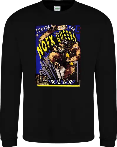 NOFX + The Queers – Offizielles Konzertposter (Trocadero – Tour Poster)