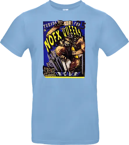 NOFX + The Queers – Offizielles Konzertposter (Trocadero – Tour Poster)