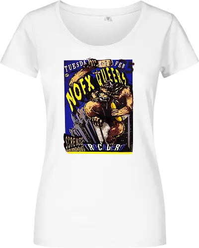 NOFX + The Queers – Offizielles Konzertposter (Trocadero – Tour Poster)