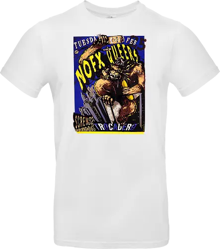 NOFX + The Queers – Offizielles Konzertposter (Trocadero – Tour Poster)