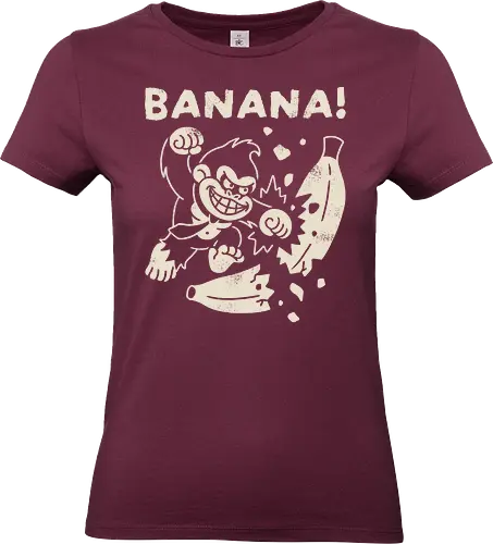 Banana - Kong, banana, bananza - Standard T-Shirt (Frauen)
