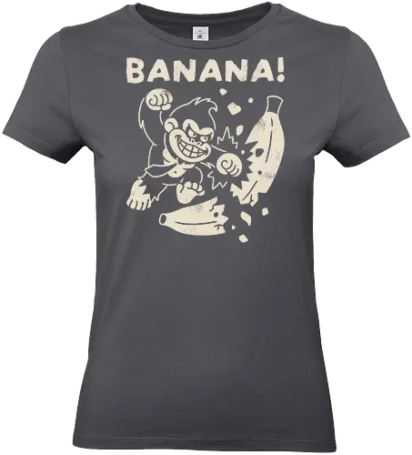 Banana - Kong, banana, bananza - Standard T-Shirt (Frauen)