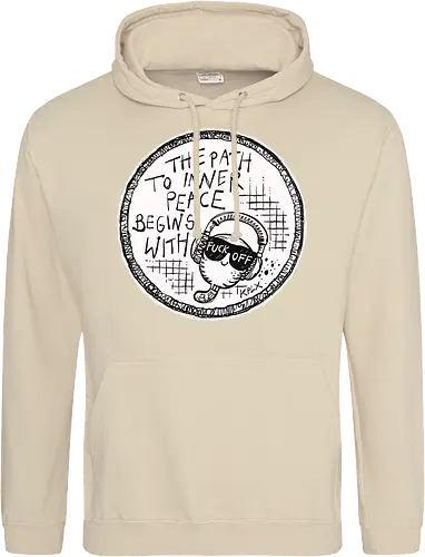 Inner Peace - Worm, Dieter, Kplx, Calm, Peace, Fuck off - Standard Hoodie