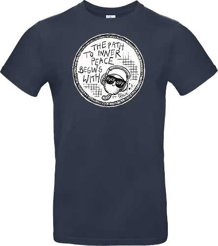 Inner Peace - Worm, Dieter, Kplx, Calm, Peace, Fuck off - Standard T-Shirt