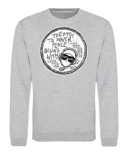 Inner Peace - Worm, Dieter, Kplx, Calm, Peace, Fuck off - Sweatshirt