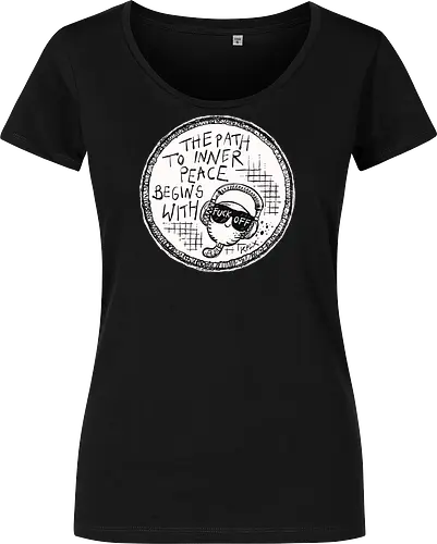 Inner Peace - Worm, Dieter, Kplx, Calm, Peace, Fuck off - Damen T-Shirt