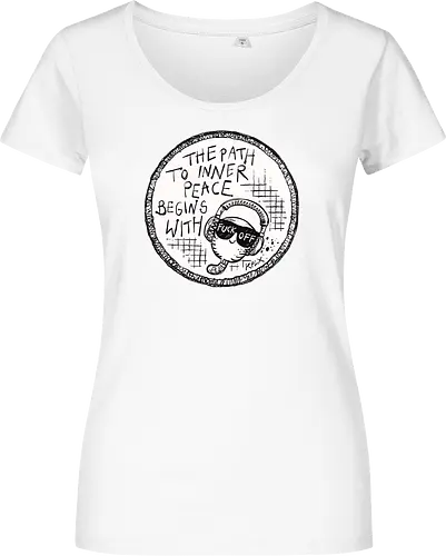 Inner Peace - Worm, Dieter, Kplx, Calm, Peace, Fuck off - Damen T-Shirt