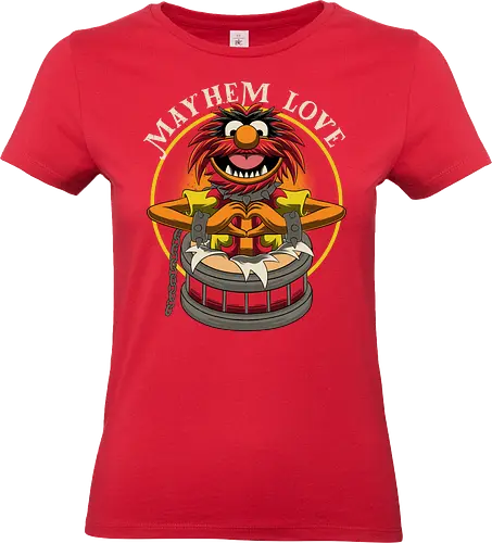 Mayhem Love - puppet, Mayhem, Animal - Standard T-Shirt (Frauen)