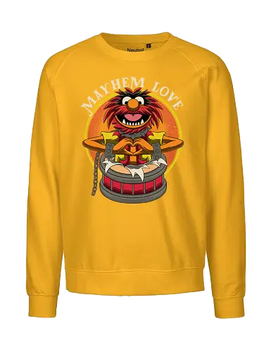 Mayhem Love - puppet, Mayhem, Animal - Fairtrade Sweatshirt